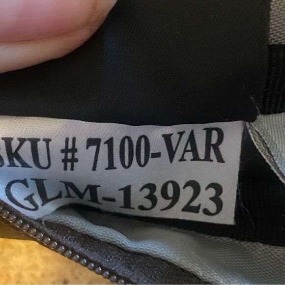 Ameribag Healthy Back Bag Brown Nylon Mini Sling Bag - Picture 5 of 11